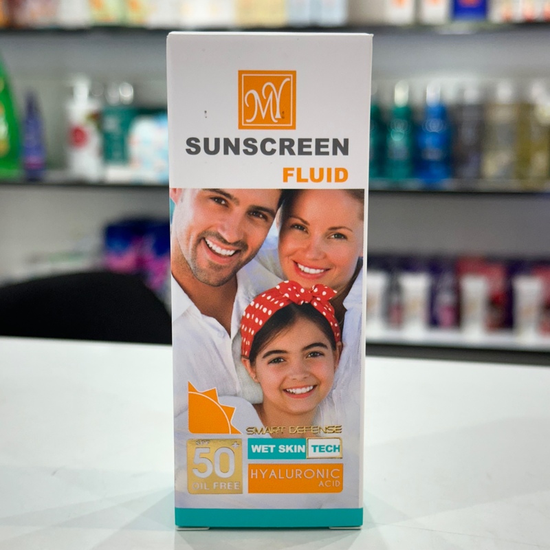 فلوئید ضد آفتاب بی رنگ مای SPF50 مدل Hyaluronic Acid