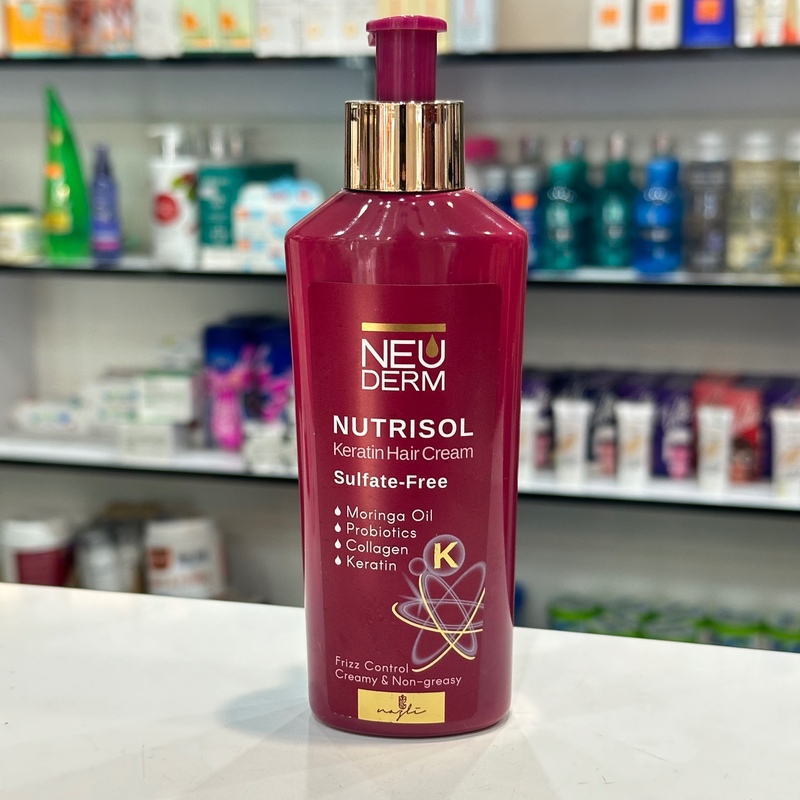 کرم مو نئودرم مدل کراتینه فاقد سولفات حجم 200 میلی لیتر