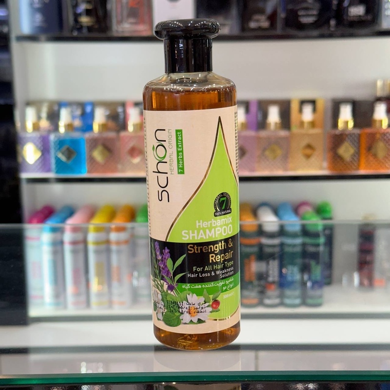 شامپو گیاهی هفت گیاه هربامیکس شون