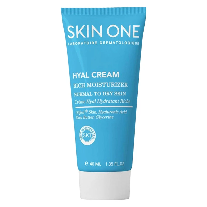 کرم مرطوب کننده مغذی هیال اسکین وان مناسب پوست نرمال تا خشک
